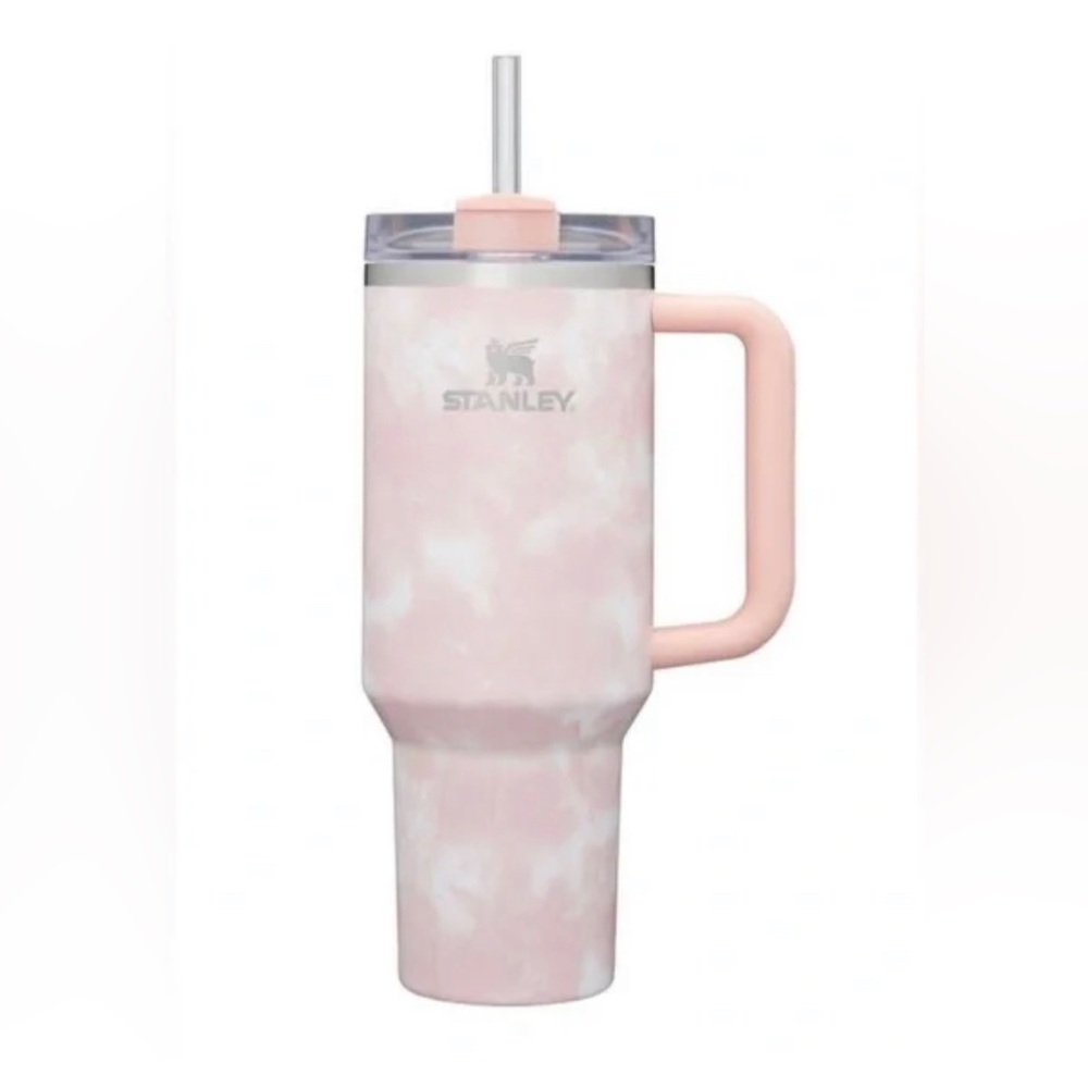 Peach Tie Dye 40oz Stanley Quencher